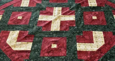 Toalha de Mesa Natalina - 86 x 86 cm