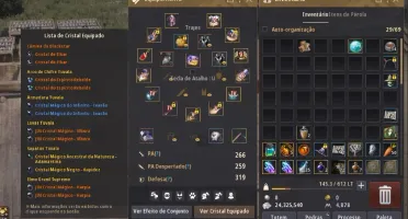 Black Desert 266 PA Maehwa e Mistica 62 COM EMAIL