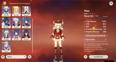 AR 27 KLEE ACC +12 CHAR
