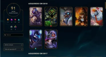 Conta League of Legends