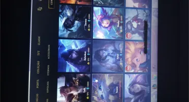 Conta lol 155 campeões 107 skins