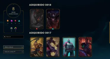 LVL 41/ 29 CHAMPS / 8 SKINS / [PRATA 3 S7][ UNRANKED S8]