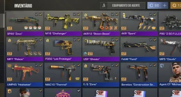 Conta muito boa Standoff 2 no preço