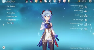 Genshin Impact AR60 51 Personagens (19T5) + Honkai Impact 3