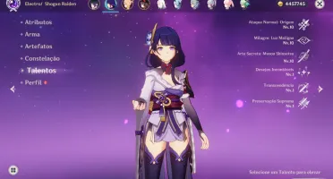 Genshin Impact AR60 51 Personagens (19T5) + Honkai Impact 3