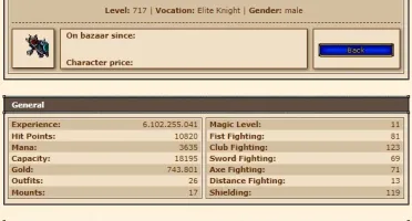Safebra NON PvP - Elite Knight: 717