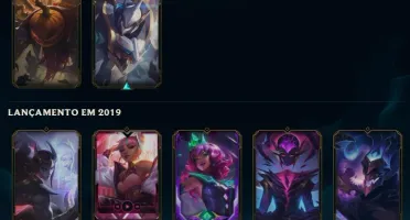 conta lol recheada