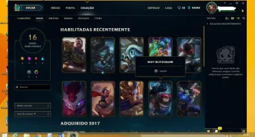 CONTA PRATA 2 S6 E S7 OURO- SKIN VITORIOSA GRAVES MAOKAI