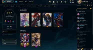 Conta League of Legends/Valorant