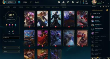Conta League of Legends/Valorant