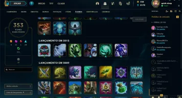 Conta League of Legends/Valorant