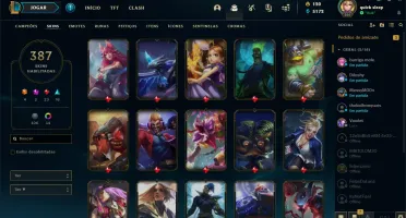 Conta League of Legends/Valorant
