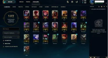 Conta High Elo - LOL