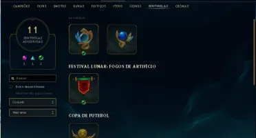 Conta GOLD SKINS (ULTIMATE, VITORIOSAS E MAIS) LV 117
