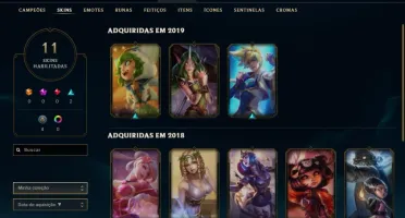 conta lol smurf diamante 4