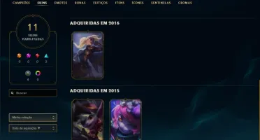 conta lol smurf diamante 4
