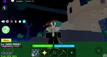 Vendo Conta De Blox Fruit Lv Max + Foice Sagrada E God Human