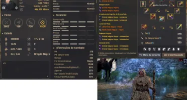 Sorc - Mago - Conta Black Desert