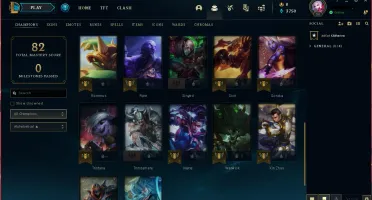 CONTA LEAGUE OF LEGENDS BOA PARA SMURFAR