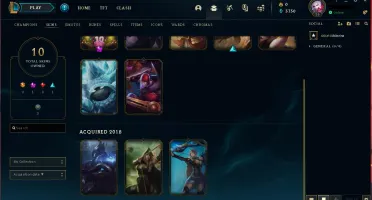 CONTA LEAGUE OF LEGENDS BOA PARA SMURFAR