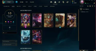 CONTA LEAGUE OF LEGENDS BOA PARA SMURFAR