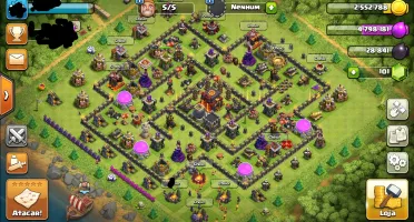 CLASH OF CLANS VILA CV10 BARATA