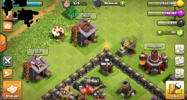 CLASH OF CLANS VILA CV10 BARATA