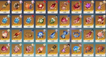 Conta Genshin-AR-56- 9 personagens 5*- 3 armas 5*