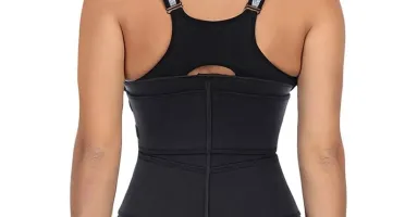 Cinta Modeladora de Compressão Abdominal Zíper