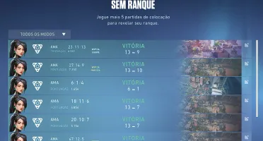 VALORANT - CONTA SMURF PRONTA PARA O COMPETITIVO (MMR ALTO)