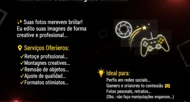 📸 Edição de Fotos Profissional