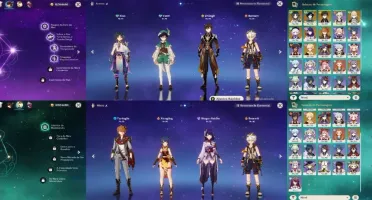 CONTA GENSHIN IMPACT END GAME FAZ TUDO