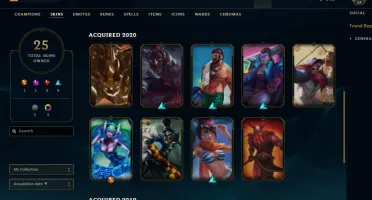 V > Atual GOLD4 MD5 com 25skins e 56champs(Plat4 na passada)