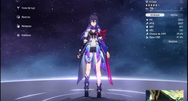 Honkai star rail Seele, Bronya, Jing Yuang, Gepard e Welt +