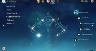 CONTA GENSHIN COM ROSARIA C1 + XINYAN