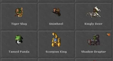 Tibia RP - Royal Paladin 511 - Retro Hunter - Shadow Draptor