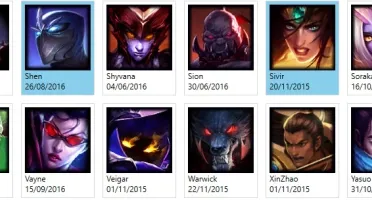 Conta League of legends 58champs 13skins