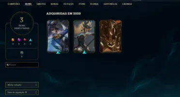 CONTA GOLD 3 SMURF [PROMOÇÃO]