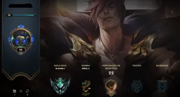 🟢 CONTA SMURF PLATINA 1 🔥 SEASON 10 💎 44K ESSÊNCIAS