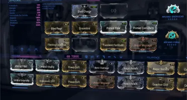 Vendo conta Warframe Todos os Primes (exceto Exc)