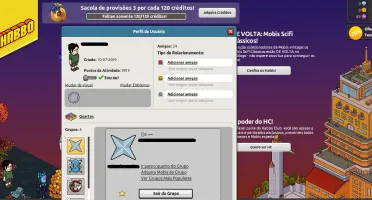 Conta Habbo 2009 Com 4 Avatares
