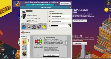 Conta Habbo 2009 Com 4 Avatares