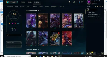Conta League Of Legends - Full champions