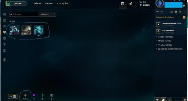 Platina 3, borda platina, todos os champs, 198 skins!