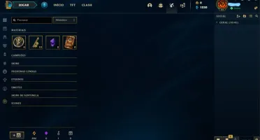 conta lol unranked ( vai cair ferro )