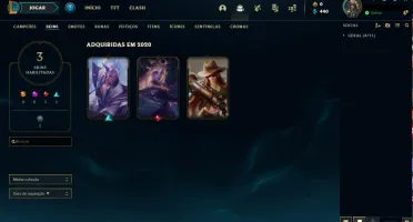 Conta LOL Diamante 4