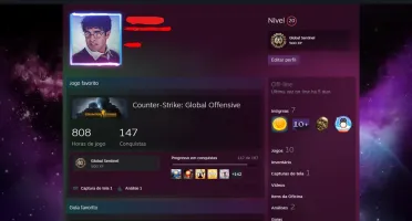 Conta cs:go Prime, algumas medalhas +800horas