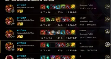 Conta League of Legends Gold IV