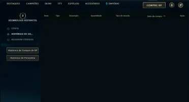 Unranked com 20 Champs e 10 Skins