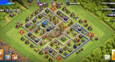 Conta clash of clans cv 12